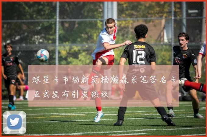 球星卡市场新宠杨瀚森亲笔签名卡正式发布引发热议